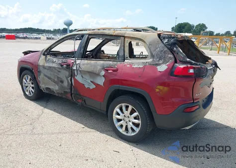 2015 Jeep Cherokee Limited z USA, uszkodzony, nr VIN 1C4PJMDS0FW710763